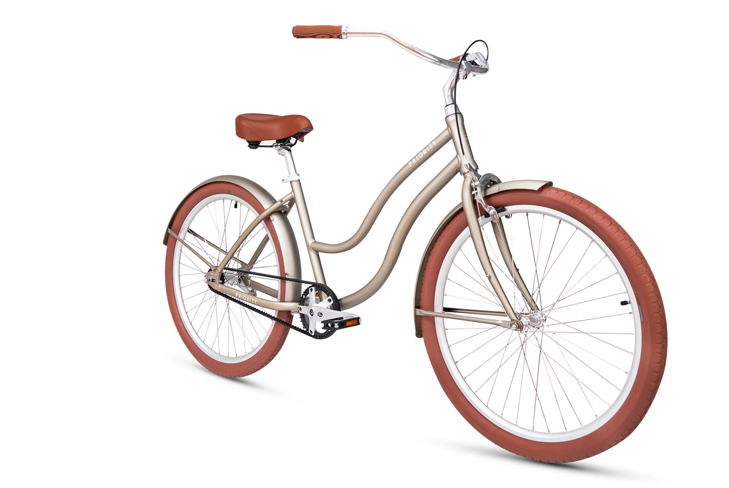 Priority Coast Bicycle in White