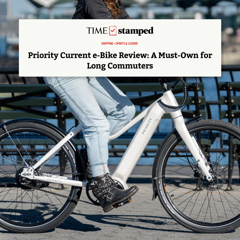 Time Stamped Review of the Priority Current E-Bike. A Must-Own for Long Commuters