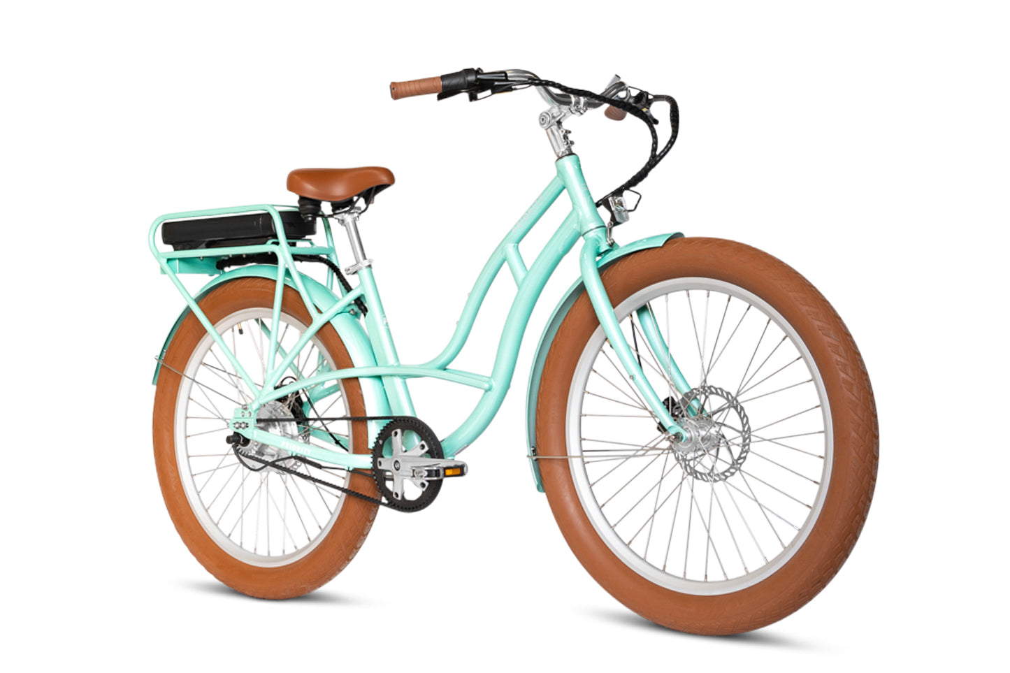 White Priority Bicycles e-Coast Bike