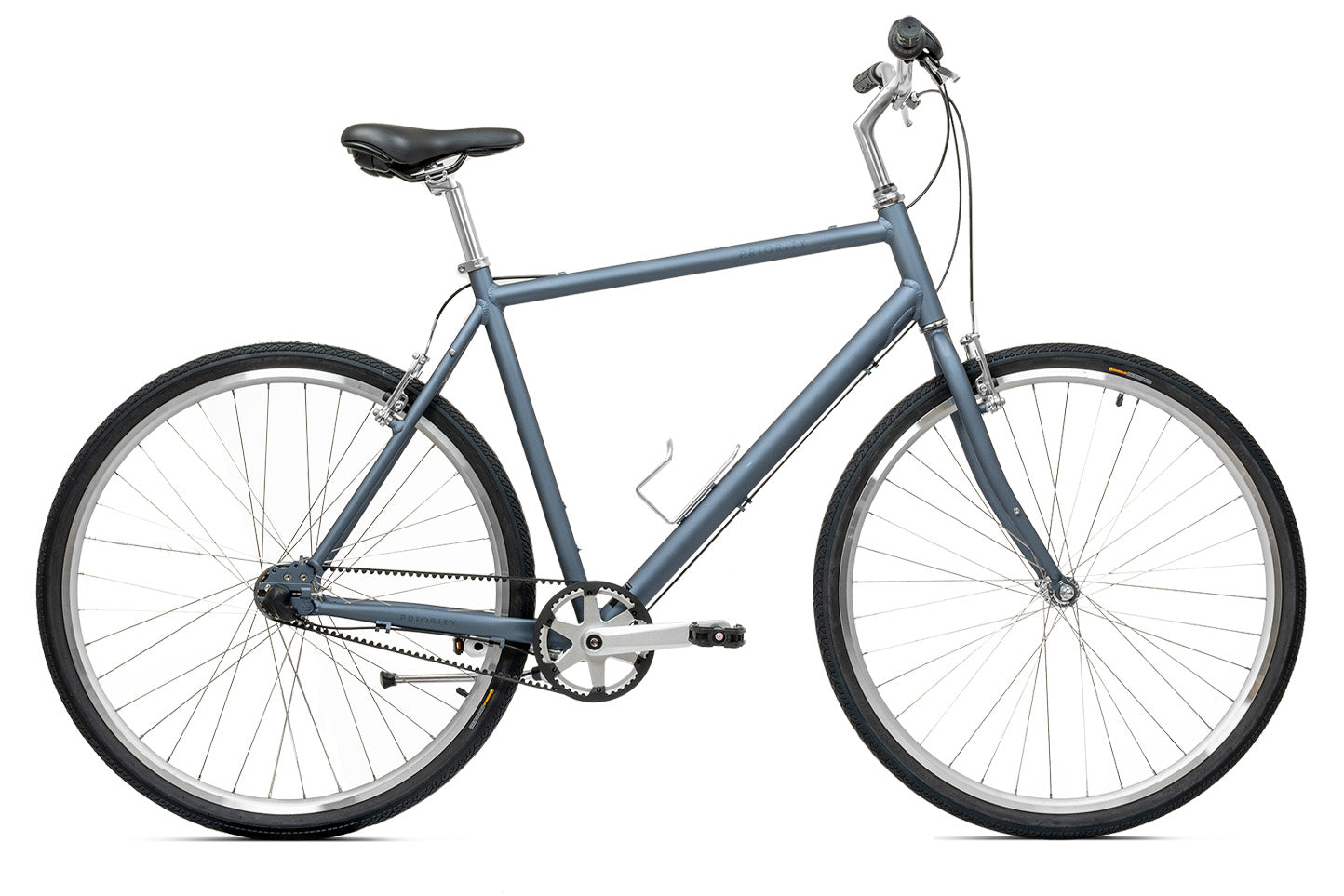 Priority Bicycle with commuter style handlebars