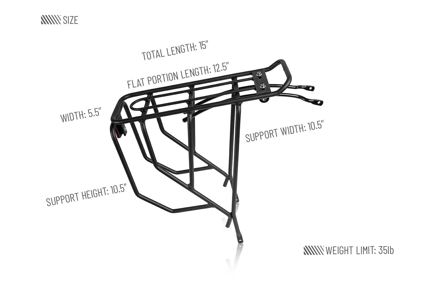 174HUDSON Rear Rack