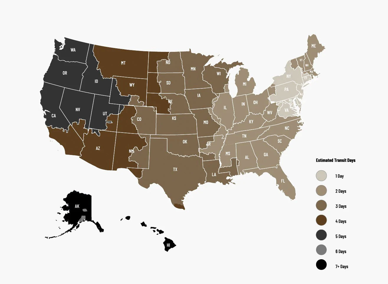 Shipping Map